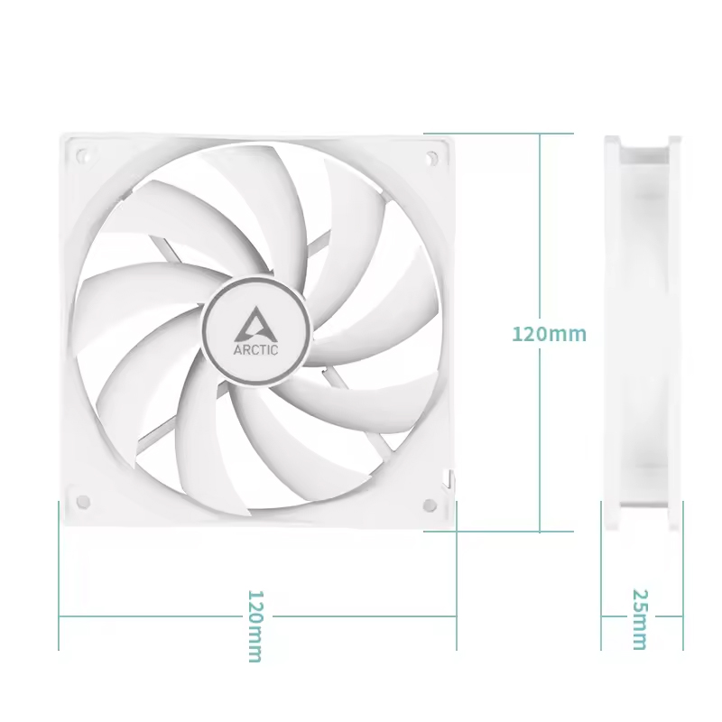 ARCTIC F12 PWM PST 120mm Fan,  - Pc Case Fan のレビューと価格