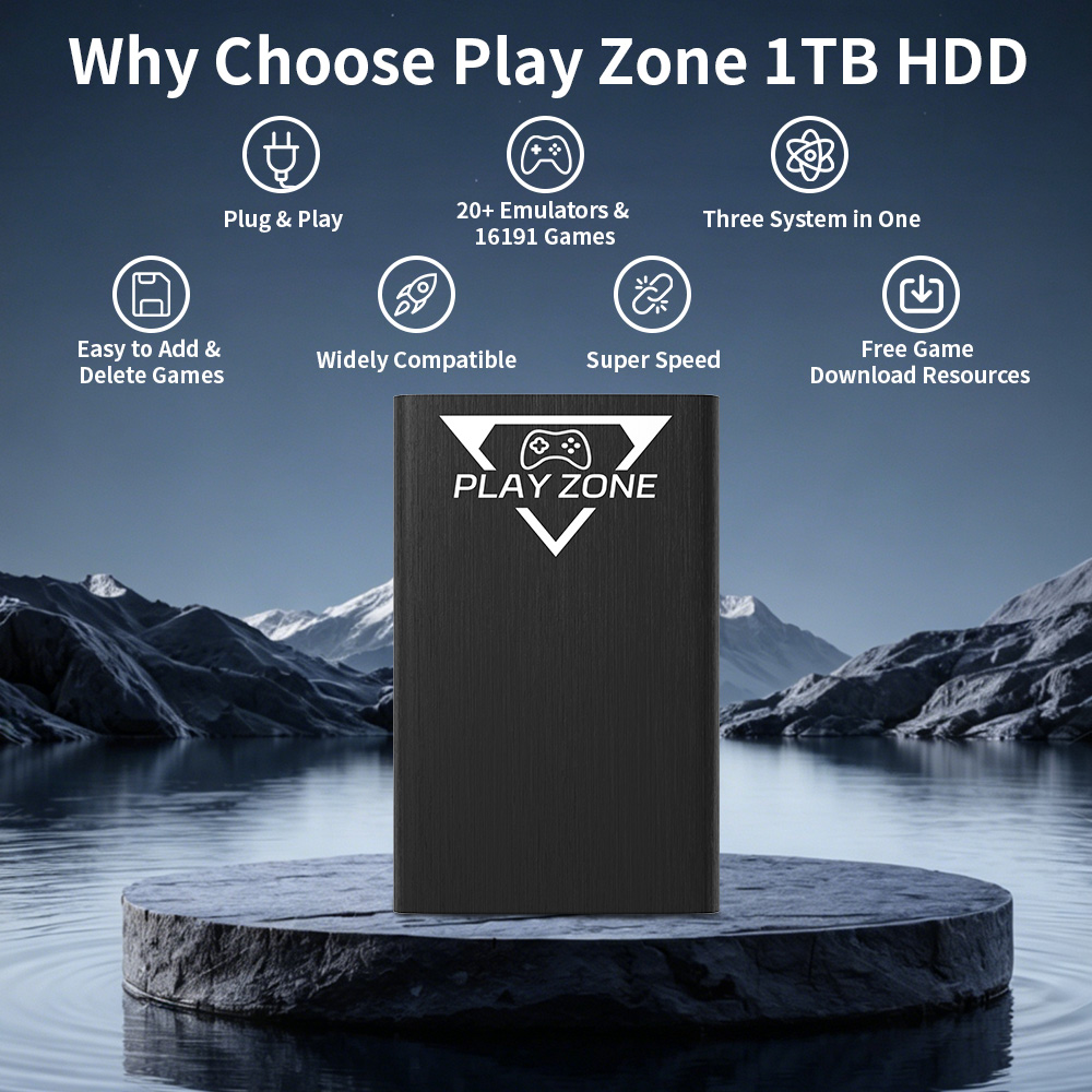 Play Zone 1TB Portable Gaming  - Pc Gaming Aaa のレビューと価格