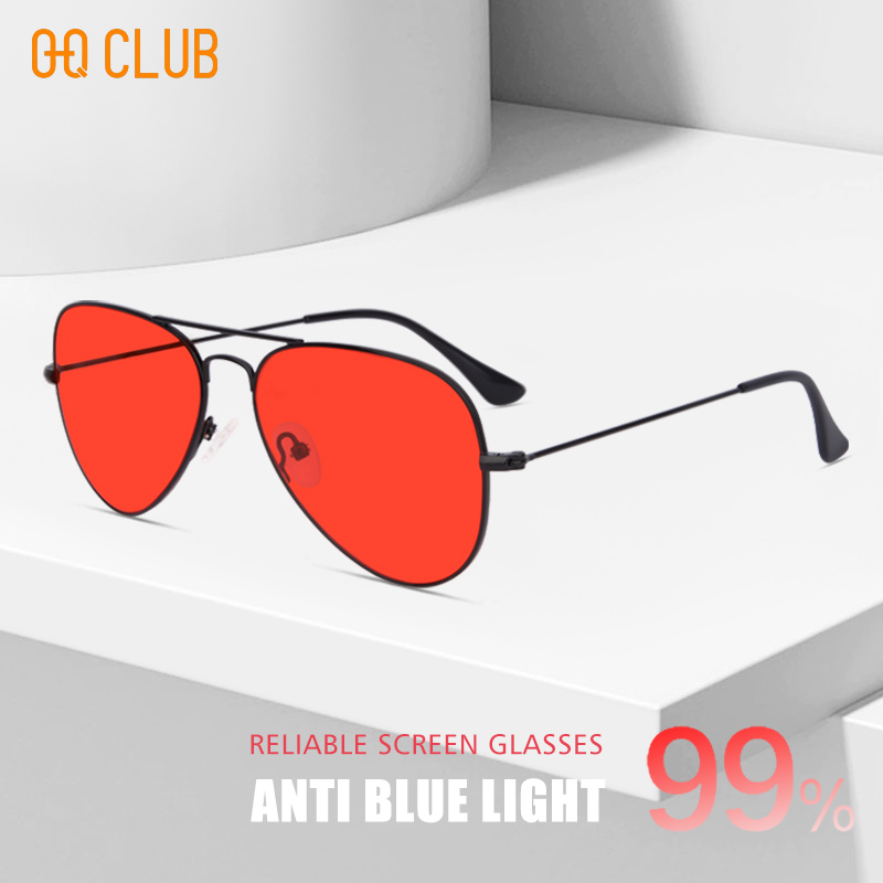 O-Q CLUB Round Glasses for Wom - Gaming Glasses Blue Light のレビューと価格