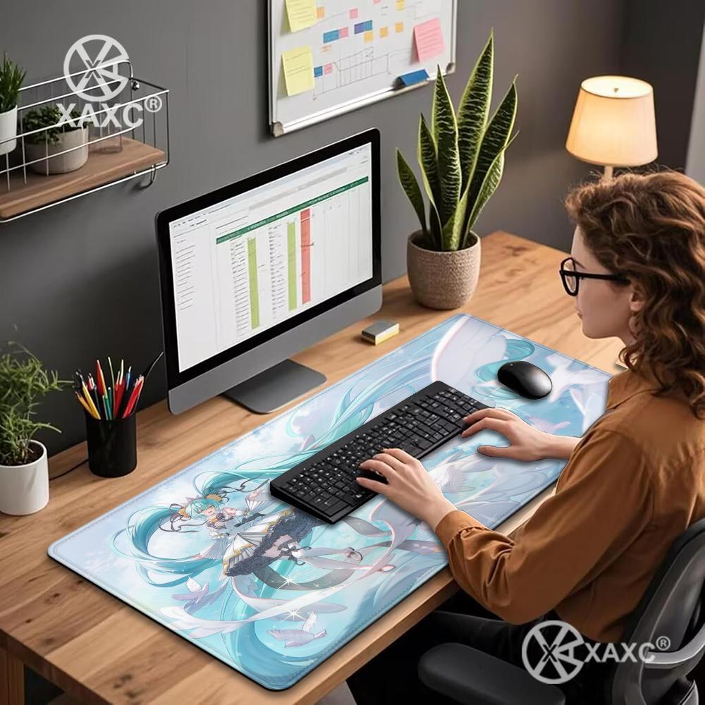 Large Gaming Kawaii Girl Mouse - Pc Gaming Hatsune Miku のレビューと価格