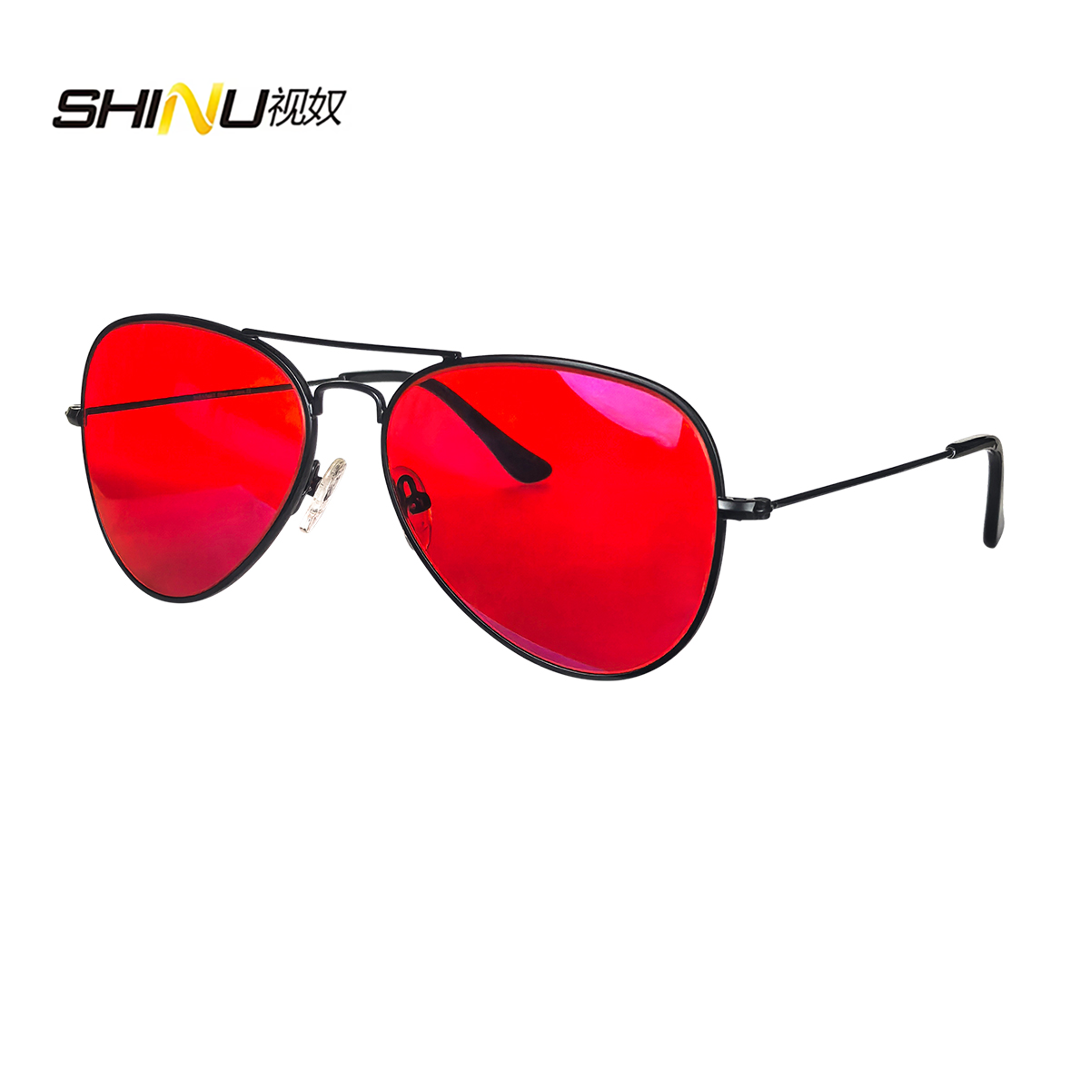 SHINU Red Lenses Glasses Men O - Gaming Glasses Blue Light のレビューと価格
