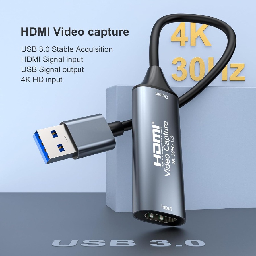 4K USB3.0/Type-C Video Capture - Capture Card Hdmi のレビューと価格