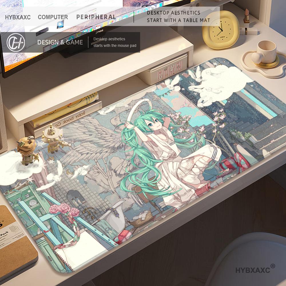 Large Gaming Mouse Pad Hatsune - Pc Gaming Hatsune Miku のレビューと価格