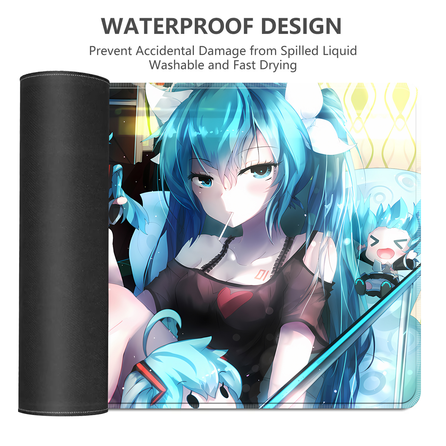 PC Mouse Pad H-hatsune Miku Mu - Pc Gaming Hatsune Miku のレビューと価格