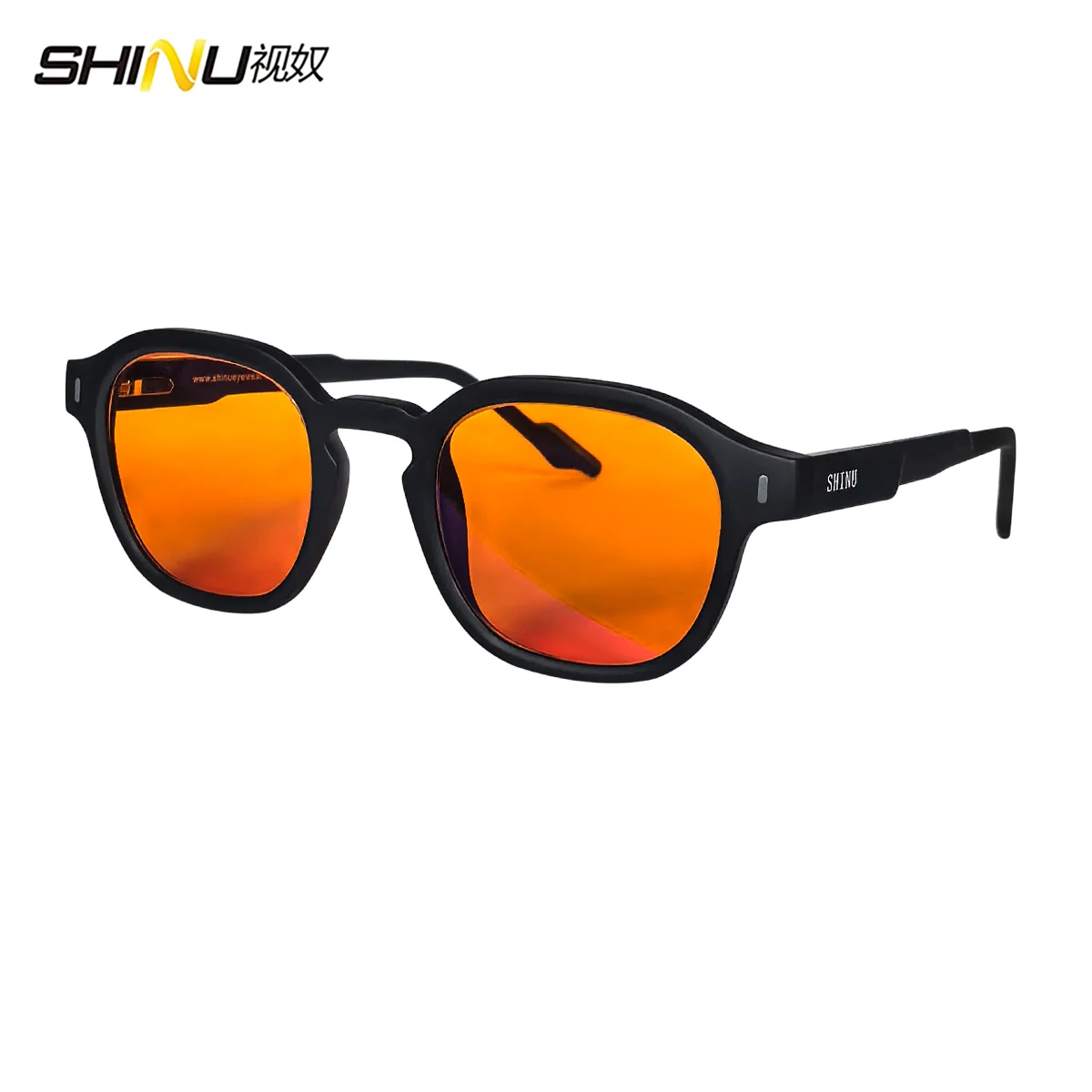 SHINU Brand Sleep Better Red L - Gaming Glasses Blue Light のレビューと価格