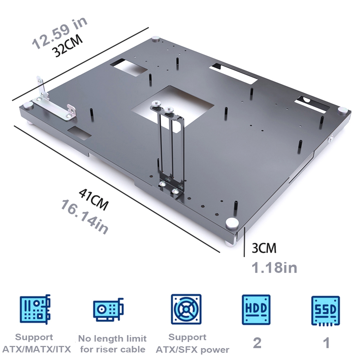 ABIY-PC Test Open Chassis Rack - Pc Gaming Test のレビューと価格