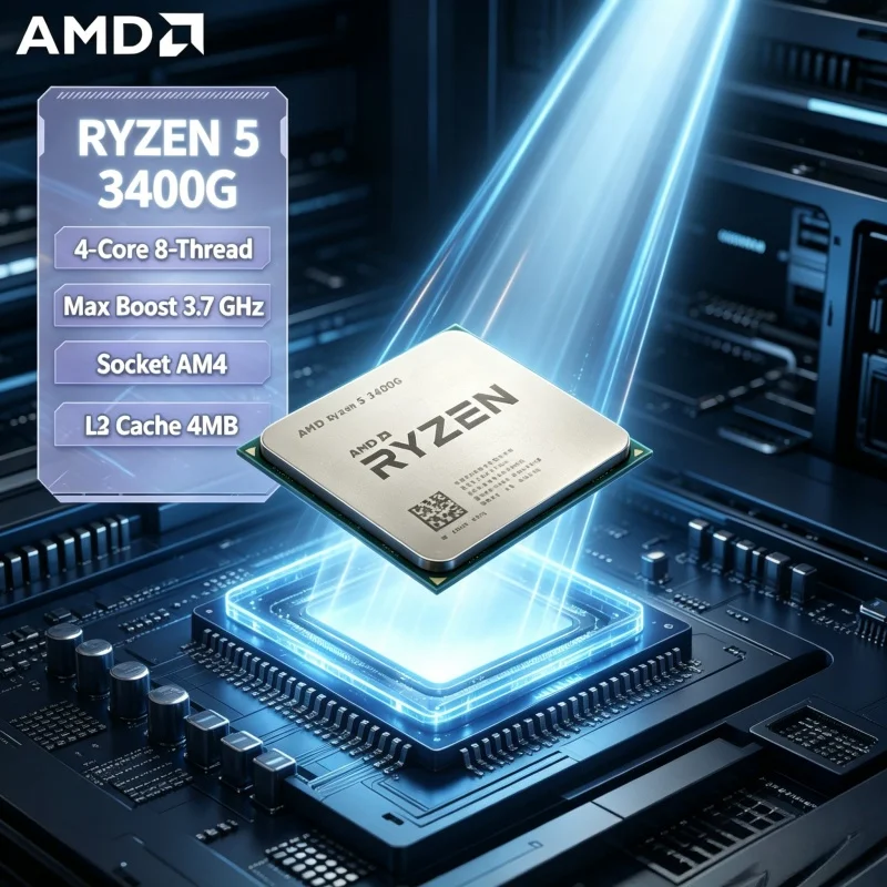 AMD Ryzen 5 3400G Loose Chip D - Pc Gaming Amd Ryzen 5 のレビューと価格