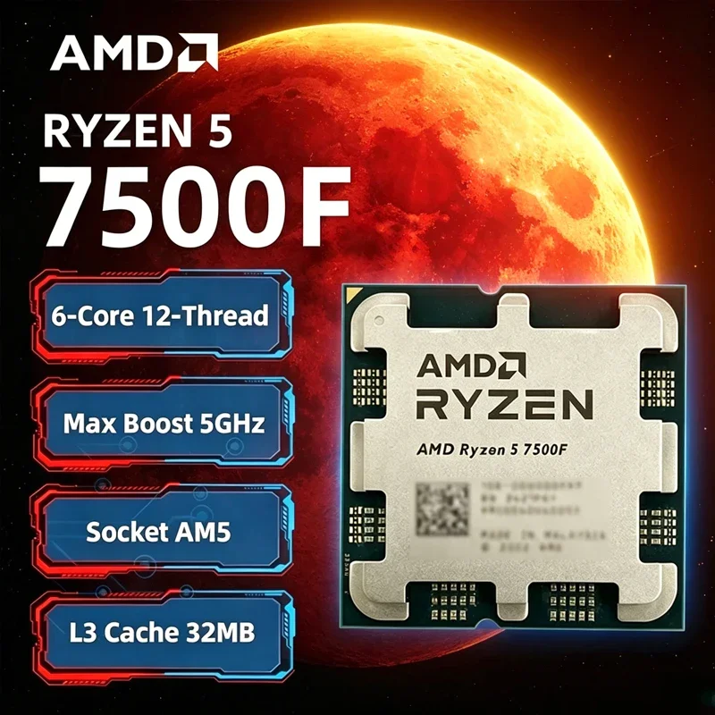 AMD Ryzen 5 7500F 3.7GHz 6-Cor - Pc Gaming Amd Ryzen 5 のレビューと価格