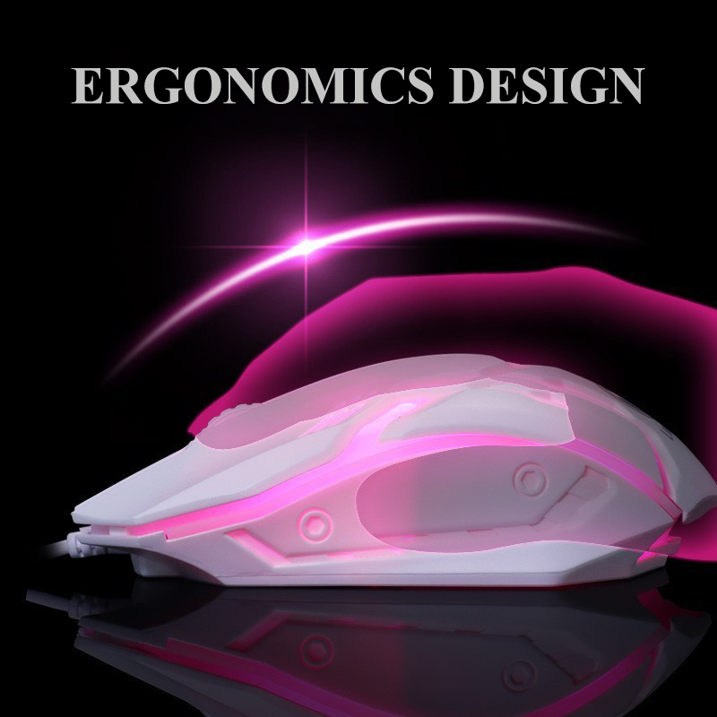 USB Optical Wired Colorful LED - Pc Gaming On Sale のレビューと価格