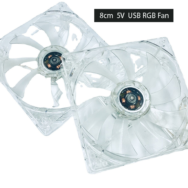 5V USB Fan Hamester Cage Fish  - Pc Case Fan のレビューと価格