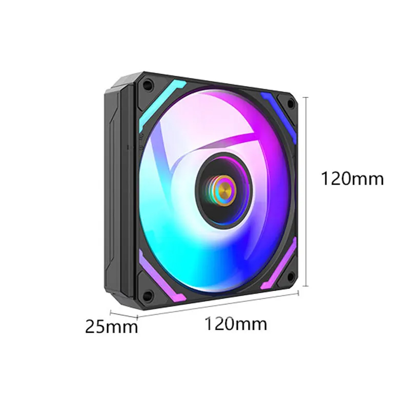 UPSIREN WF-120 ARGB PWM 3PCS C - Pc Case Fan のレビューと価格