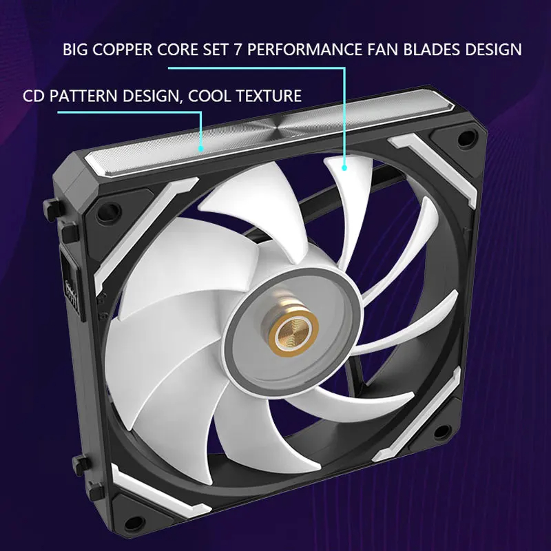 UPSIREN WF-120 ARGB PWM 3PCS C - Pc Case Fan のレビューと価格